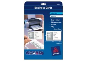 Avery Business Cards Template L7414 Avery Business Card Kit L7414 52×90 20 Sheets Office Spot