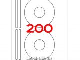 Avery Cd Label Template 8692 Blank Laser Ink Jet Labels for Cd or Dvd 100 Sheets