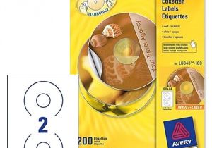 Avery Cd Label Template L6043 Avery L6043 100 Cd Dvd Labels Laser 2 Per Sheet Black and