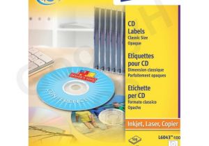 Avery Cd Label Template L6043 Avery L6043 Transparent Classic Size Cd Labels Pack 200