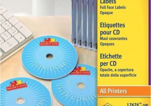 Avery Cd Label Template L7676 Cd Labels L7676 100 Avery