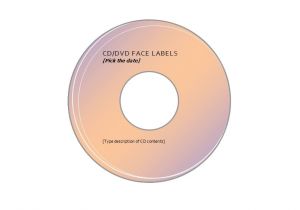Avery Cd Labels Template Avery 8931 Template