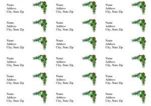 Avery Christmas Templates Avery Label Templates Christmas Address Labels Avery