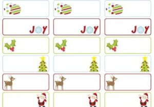 Avery Christmas Templates Christmas Address Labels Free Template Download Design