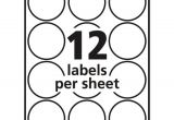 Avery Circle Label Template Avery 22807 Labels