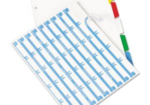 Avery Clear Label Dividers 5 Tab Template Ave11406 Avery Index Maker Print Apply Clear Label