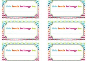 Avery Coupon Template Iheart organizing Our New Bookplates A Freebie for You