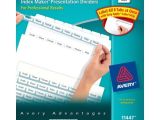 Avery Easy Apply 8 Tab Template Avery Index Maker Clear Label Dividers Easy Apply Label