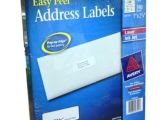 Avery Easy Peel Labels Template 5160 Address Labels Avery Easy Peel White Laser Inkjet