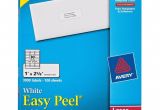 Avery Easy Peel Labels Template 5160 Printer