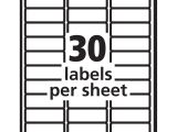 Avery Easy Peel Labels Template 5160 Unique Free Address Label Templates Best Templates