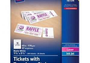 Avery event Ticket Template 7 Best Images Of Avery Raffle Tickets Printable Avery