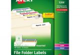 Avery File Folder Label Templates Ave5266 Avery Permanent File Folder Labels Zuma