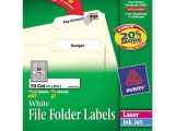 Avery File Folder Label Templates Ave75366 Avery Permanent File Folder Labels Zuma