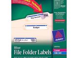 Avery File Folder Label Templates Printer