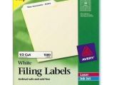 Avery File Folder Labels 5366 Template Avery 5366 White Laser Inkjet Filing Labels