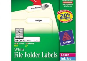 Avery File Folder Template Ave75366 Avery Permanent File Folder Labels Zuma