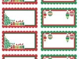 Avery Gift Tag Template Christmas Christmas Labels Ready to Print Worldlabel Blog