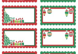 Avery Gift Tag Template Christmas Christmas Labels Ready to Print Worldlabel Blog