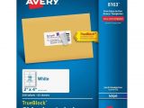 Avery Half Sheet Shipping Label Template Avery Shipping Label Template Kleobeachfixco Usps