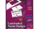 Avery Hanging Name Badges 74459 Template Bettymills Avery Laminated Clip Style Name Badges