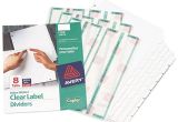 Avery Index Maker 8 Tab Template Avery Label Index Maker Dividers White 8 Tabs Divider 5
