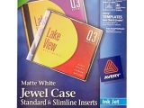 Avery Jewel Case Template Avery Cd Dvd Jewel Case Inserts for Ink Jet Printers