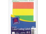 Avery Labels 5436 Template Avery Removable Print or Write Color Coding Labels 1 X 3