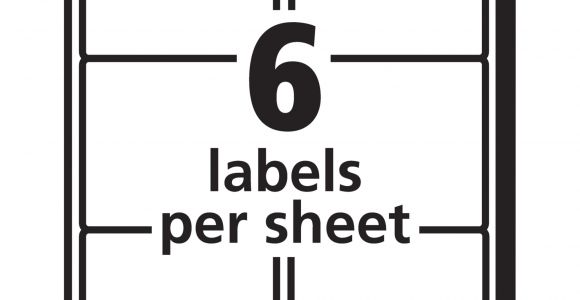 Avery Labels 6 Per Page Template Avery Easy Peel Mailing Label Ave5664 Supplygeeks Com