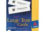Avery Large Tent Card Template Avery Table Tents Template Pictures to Pin On Pinterest