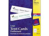Avery Large Tent Card Template Avery Tent Card Ld Products