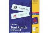 Avery Large Tent Cards 5305 Template Avery 5305 Laser Tent Card