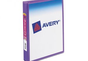 Avery Mini Binder Templates Avery Mini Size Durable View Binder W Round Rings