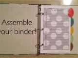 Avery Mini Binder Templates Easy as Diy Diy Mini Binder Purse Companion 14 Free