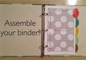 Avery Mini Binder Templates Easy as Diy Diy Mini Binder Purse Companion 14 Free