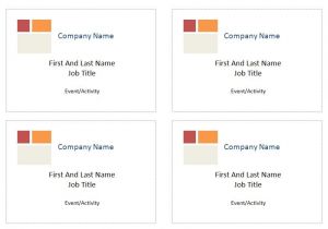 Avery Name Plate Template Avery 5395 Template Word Free Download Elsevier social