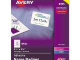 Avery Name Plate Template Avery Adhesive Name Tags Ave8395 Ebay