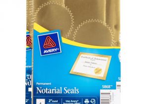 Avery Notarial Seals 5868 Template Avery Template 5868 Avery Notarial Seals 5868 Template