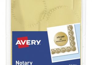 Avery Notarial Seals 5868 Template Label School Specialty Marketplace