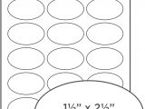 Avery Oval Template Oval Labels