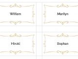 Avery Place Card Templates Compatible with Avery Place Card Template