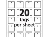Avery Printable Tags with Strings Template Avery 22849 Printable Tags with Strings