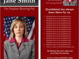 Avery Rack Card Template Online Candidate now Offering Political Brochure Templates