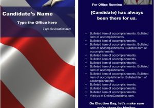 Avery Rack Card Template Political Print Templates Red White and Blue theme Word