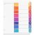 Avery Ready Index Divider Templates 8 Tab Avery Ready Index Customizable Table Of Contents Classic
