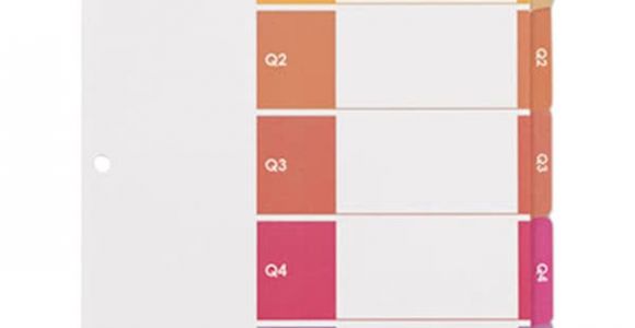 Avery Ready Index Template 5 Tab Avery 13153 Ready Index 5 Tab Customizable Table Of