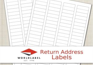 Avery Return Address Label Template Address Labels Word