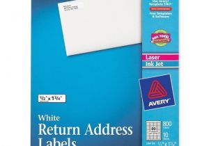 Avery Return Address Label Templates Printer