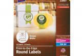 Avery Round Labels 2 Inch Template Avery Permanent Print to the Edge Round Labels Laser