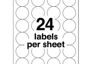Avery Round Sticker Template Avery 5293 Labels